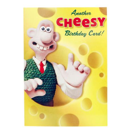 Cheesy Birthday Wallace & Gromit Birthday Card £1.75